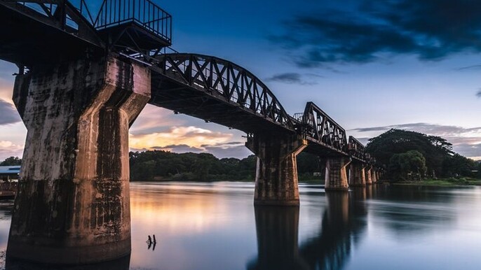 Kanchanaburi Day Trip to Death Railway and Malika City