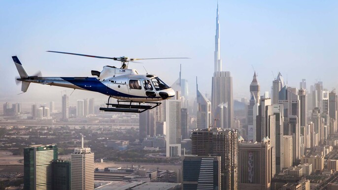 Helicopter Tour Dubai With Pick Up And Drop Off