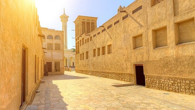 Half-Day Private Dubai Heritage Guided Tour with Abra Ride
