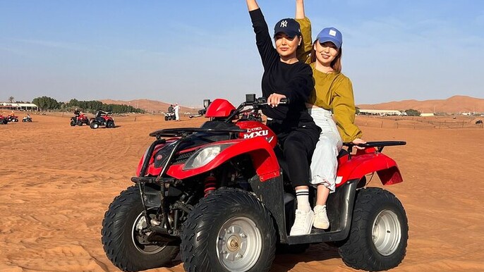 4x4 Self-Drive Quad Bike Safari with Camel Riding