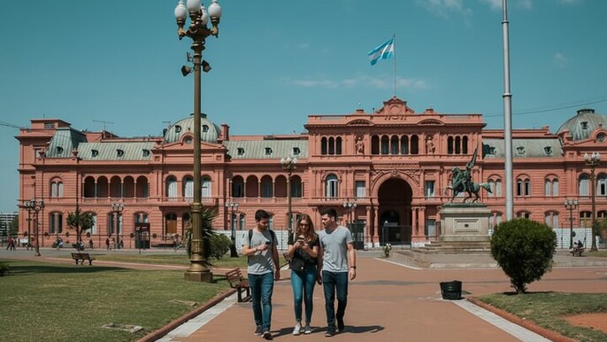 Self Guided Walking Tour of Buenos Aires with Audio Guide