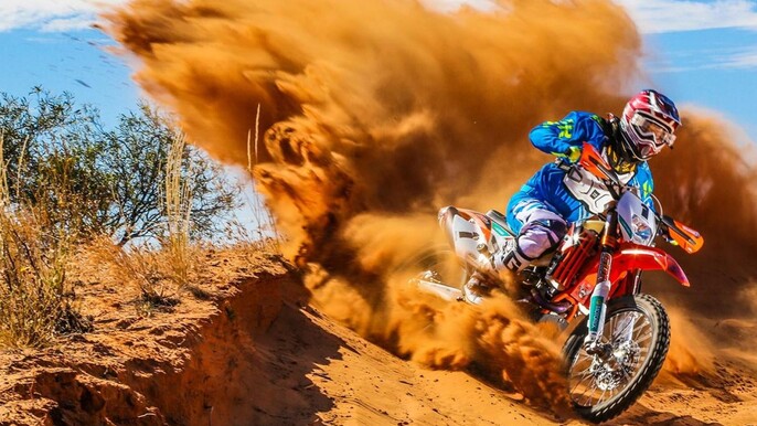KTM Dirt Bike Tour Dubai