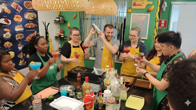 Mexican Cocktail & Appetizers Class in Playa del Carmen