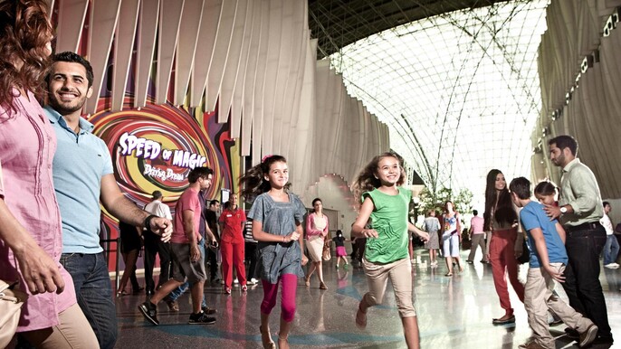 Combo Ferrari World and Warner Bros Abu Dhabi Ticket