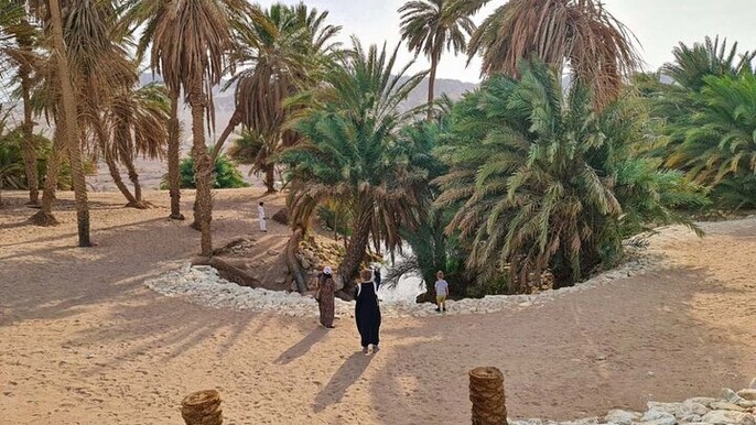 Explore the ancient The Land Of Midian & The Split Rock Of Mose's