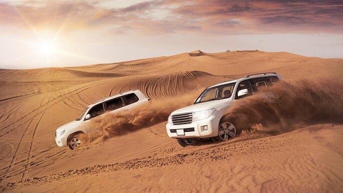 Private Morning Desert Safari of Arabian Desert with Camel Ride