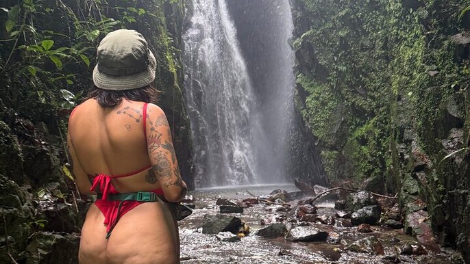 Hike To A Hidden Waterfall and Eat Local Puerto Rican Food