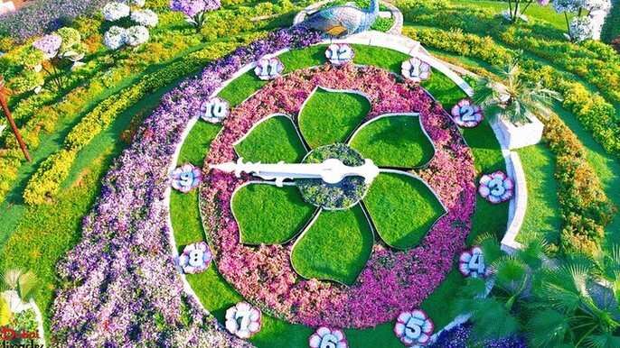 Dubai Miracle Garden and Global Village with Private Transfer