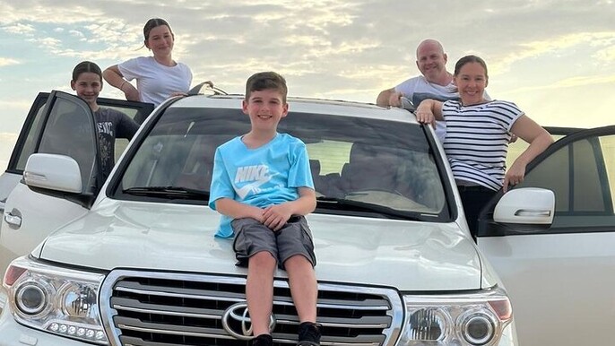 Desert Safari Dubai Live Shows Camel Ride Dinner with Quad Bikes