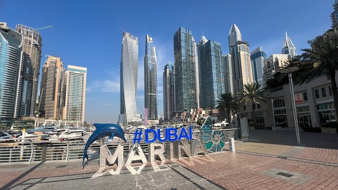 Dubai City Tour Private Souks Old Town Frame Modern Dubai