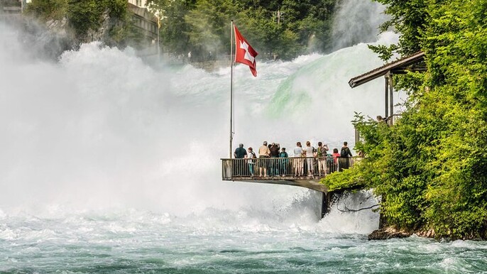 Rhine Falls and Stein am Rhein Medieval Town Guided Tour