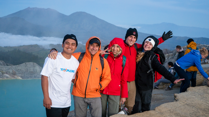 From Bali : 2D1N Mount Ijen Volcano Group Tour with Bali Drop-off