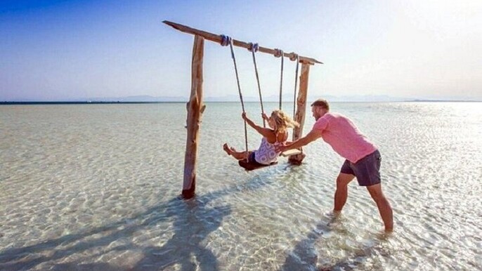 Orange Bay Boat Trip Snorkeling and Water Activities :Hurghada