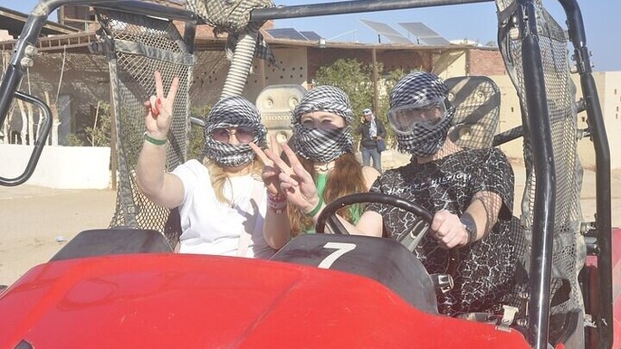 Family Safari Jeep, ATV Quad, Buggy Ride, Dinner & Show :Hurghada