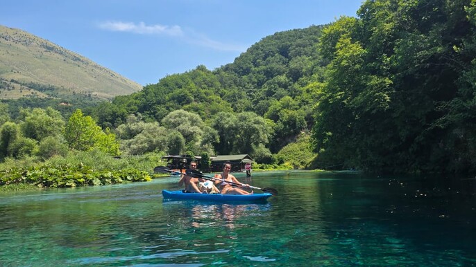 Blue Eye Albania Kayak Tour