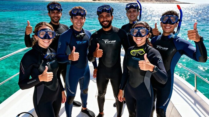 Tiran Island Diving Day Trip from Sharm El-Sheikh