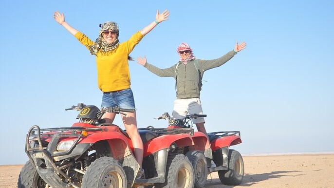 Safari ATV Quad Bike with Camel Ride and Transfer :Hurghada