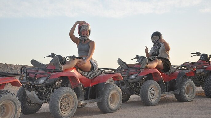 ATV Quad and Buggy Car Ride Fast Safari Adventure :Hurghada