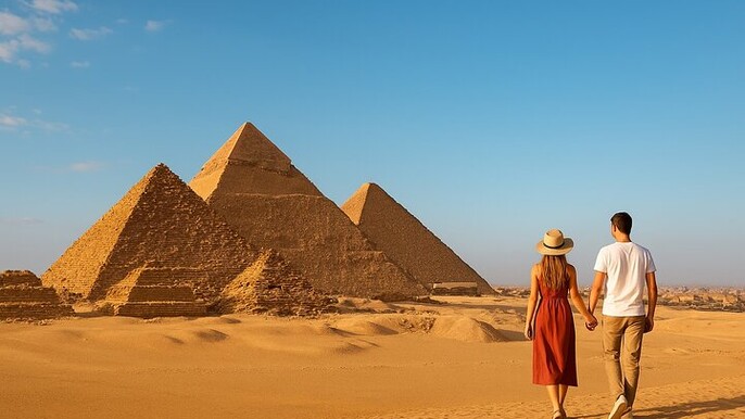 Giza Pyramids and Egyptian Museum Tour
