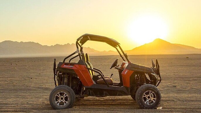 Desert Buggy Ride with Pickup and Guide – From Sharm El Sheikh