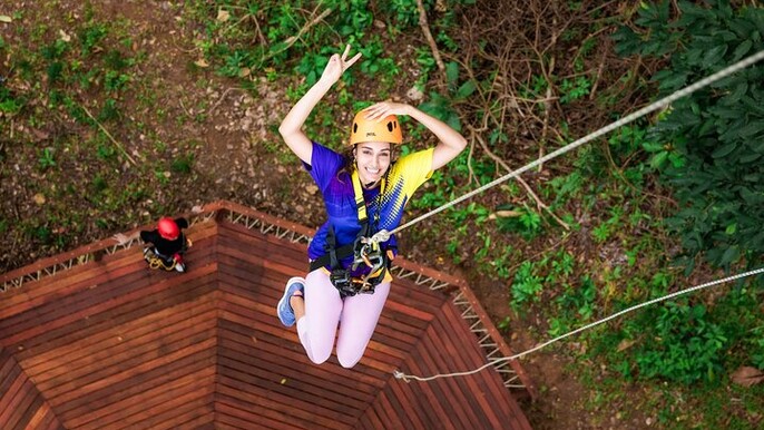 Sky Rock Khao Lak Jungle Zipline Adventure with Transfer