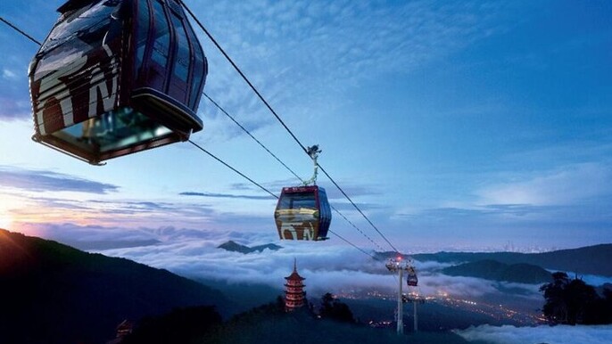 Genting Highlands Premium Outlets Awana Skyway Cable Car Ticket