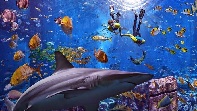 Atlantis -Lost-Chambers Aquarium- in Dubai
