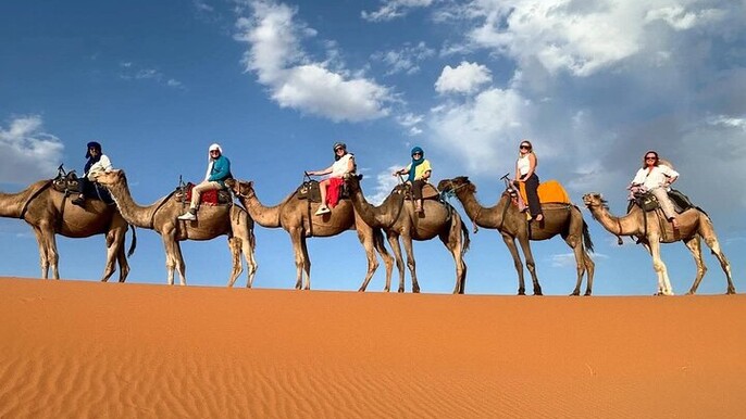 2 Days 1 Night Sahara Desert Tour from Fes To Fes Or Marrakech