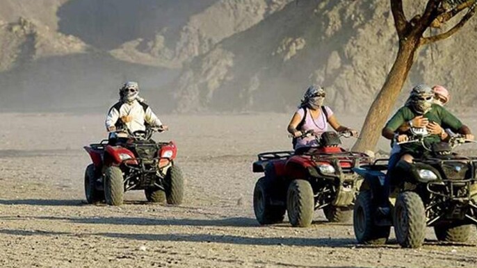 Quad with Camel Ride & Bedouin village, Dinner From Marsa Alam