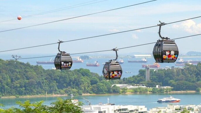Singapore Cable Car Sky Pass Sentosa Aerial Experience