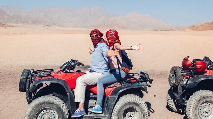 1-Hour Horseback Ride and ATV Quad Safari: Sharm El Sheikh