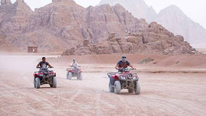 ATV Quad, Camel Ride Experience to Echo Mountain– Sharm El Sheikh