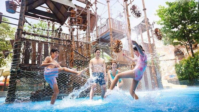 Adventure Cove Waterpark Admission Ticket Singapore
