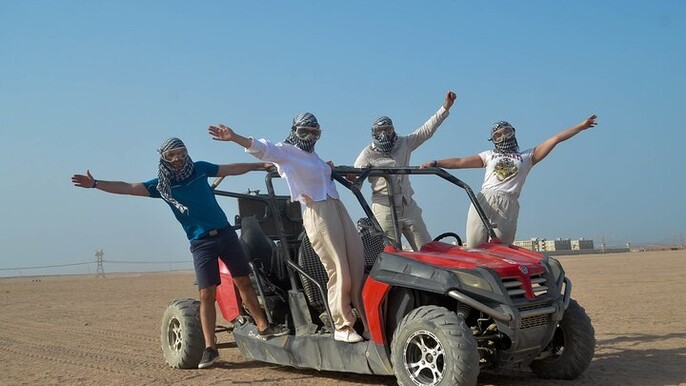 Family Buggy Safari, Camel Ride & Bedouin Village / Hurghada