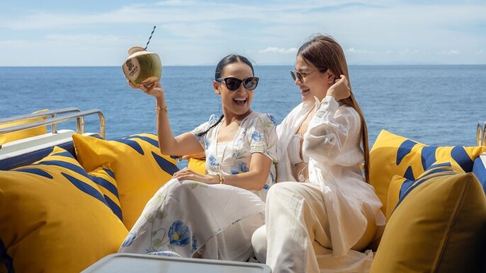 Krabi Sunset Party Cruise with Hong Island by Mega Catamaran