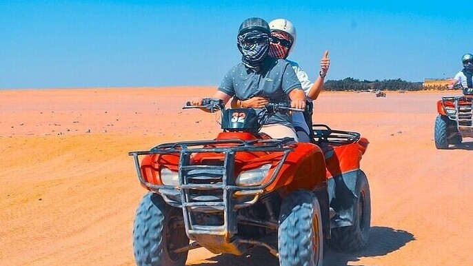 Super Safari Jeep, ATV, Buggy & Camel Ride with Dinner / Hurghada