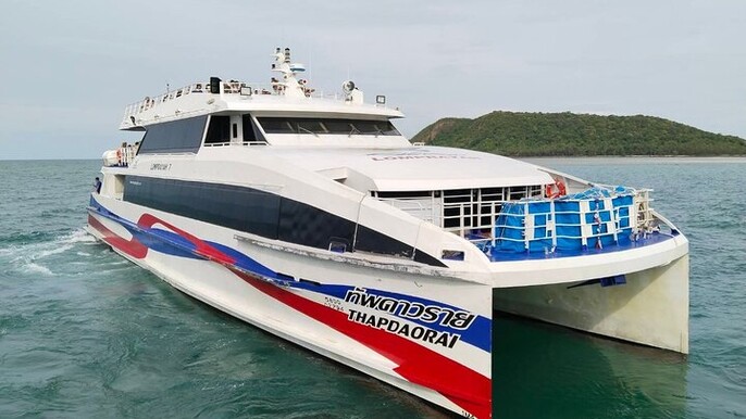 Koh Tao to Krabi High Speed Catamaran with Bus Transfer