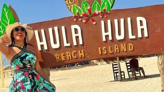 Hula Hula Island Private Boat Trip, Snorkeling & Lunch / Hurghada