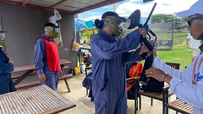 Pattaya Extreme Paintball Battle at Sanook Park