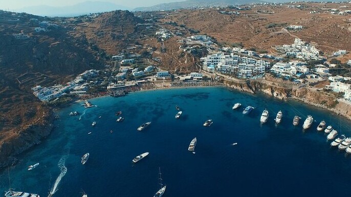 Swim Sip And Savor 4 Beaches in 6 Hours Private Mykonos Tour