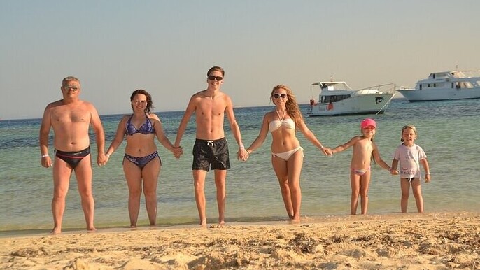 Private Boat to Orange Bay Island, Snorkeling and Lunch :Hurghada