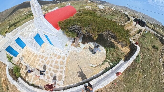 Mykonos 360° Private tour Your Island Story Captured From The Sky