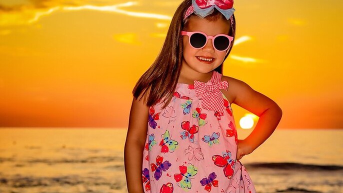 Family Sunset Photos - St. Pete Beach