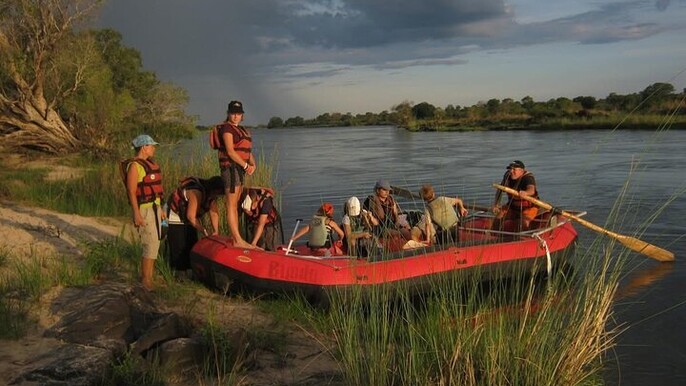 Zambezi River Half Day Float with Lunch and Wildlife Viewing