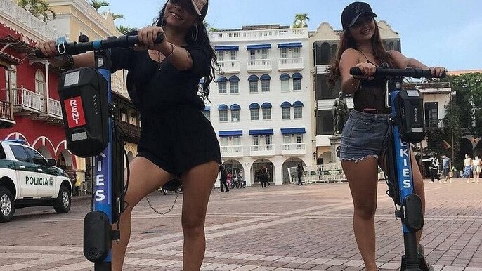 Fun SEGWAY Ride thru the Cartagena Walled City & Barrio Getsemani