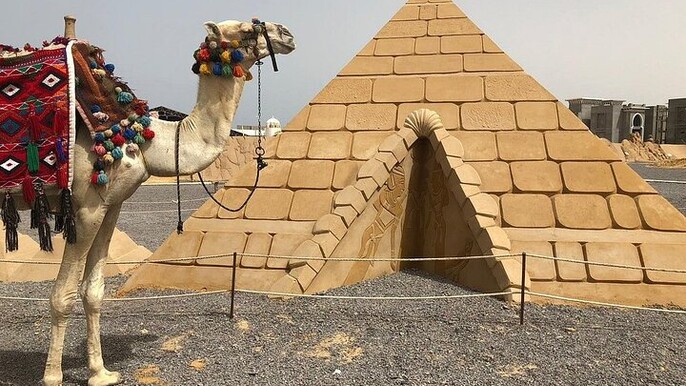 Sand City Art Museum Excursion with Private Transfer / Hurghada