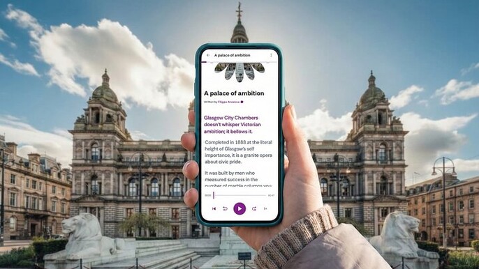 Self Guided Walking Tour of Glasgow with Audio Guide