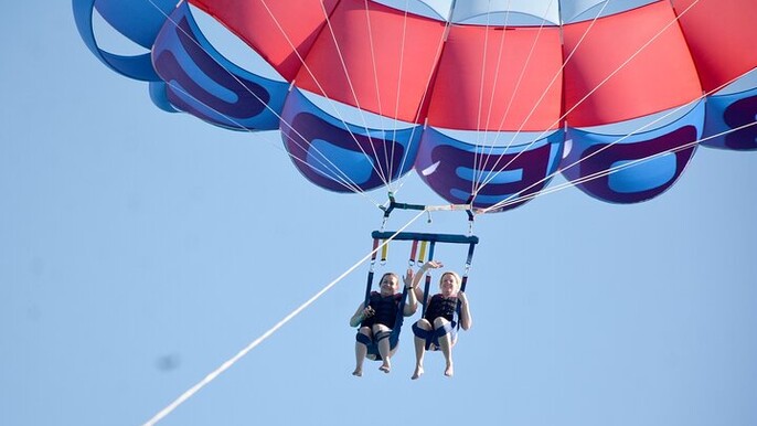 Parasailing Fly Thrill over the Red Sea with Transfers :Hurghada