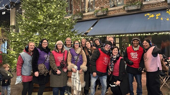 Christmas Party Tour - Silent Disco Walking Tours