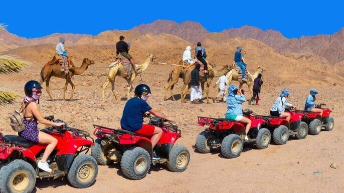 ATV Safari Sunrise Or Sunset Desert Ride :Sharm El Sheikh